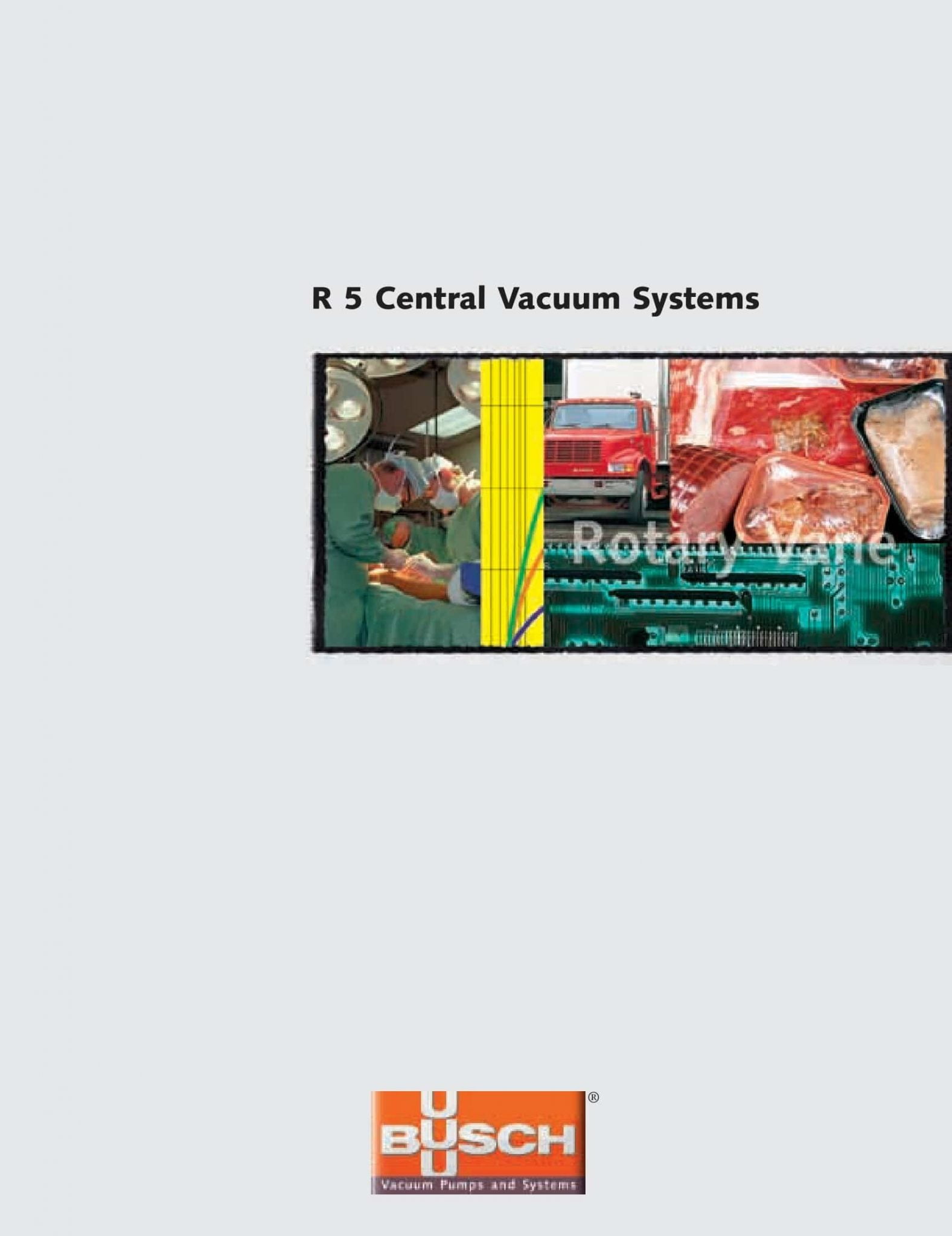 Busch R Central Vacuum Systems Brochure M M Equipment Corp